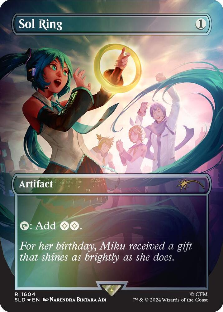 Sol Ring (1604) (Rainbow Foil) card image