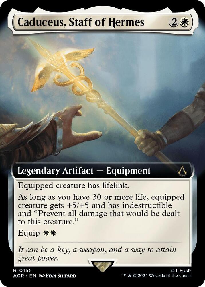 Caduceus, Staff of Hermes (Extended Art) card image