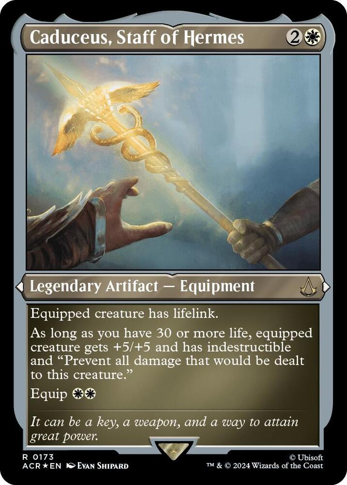 Caduceus, Staff of Hermes (Foil Etched) card image