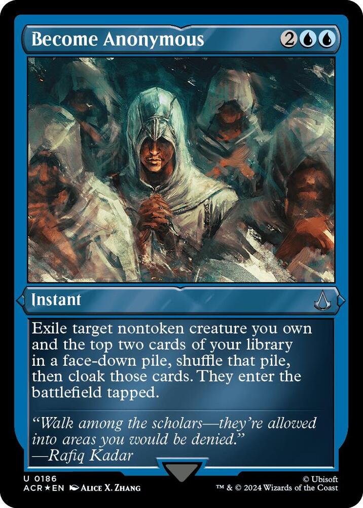 Become Anonymous (Foil Etched) card image