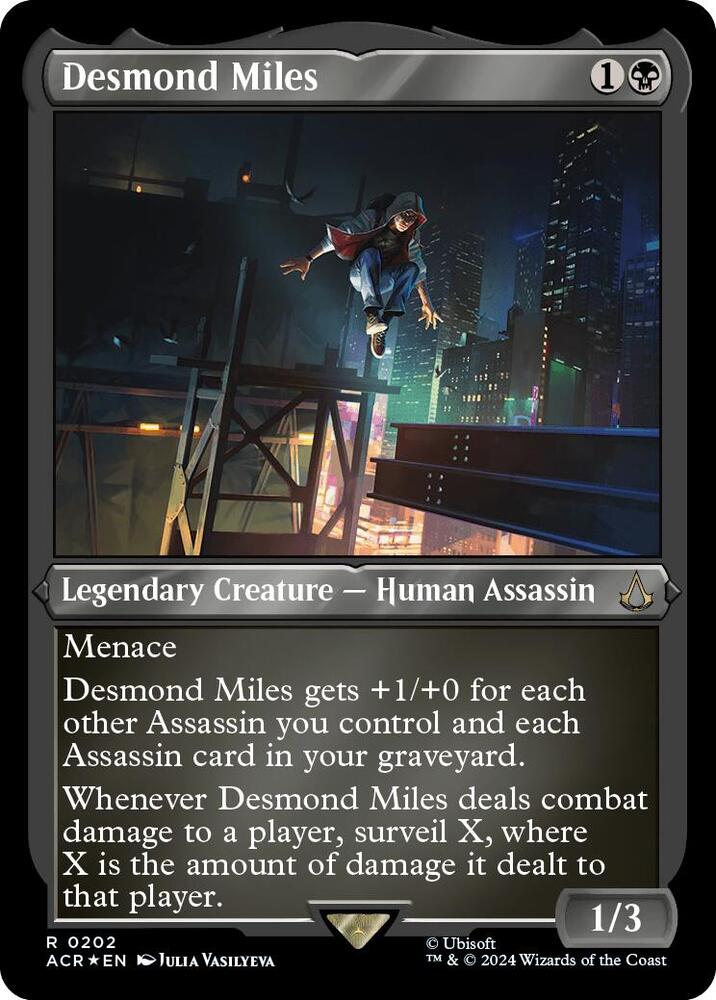 Desmond Miles (Foil Etched) card image