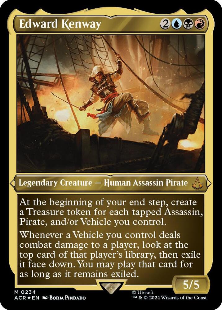 Edward Kenway (Foil Etched) card image