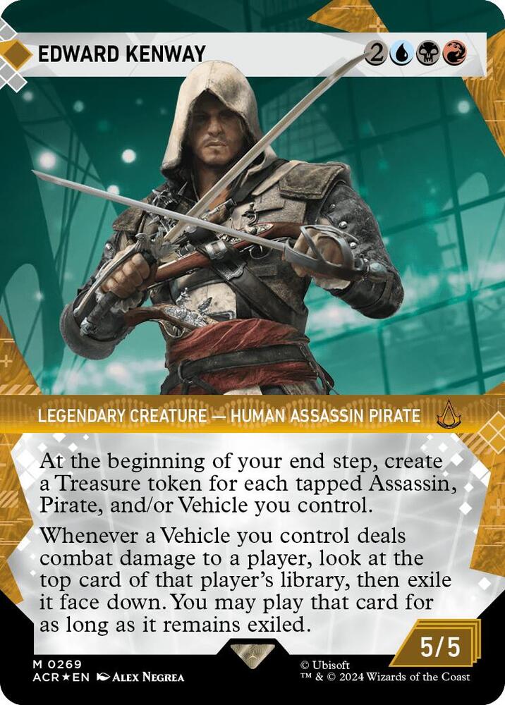 Edward Kenway (Showcase) (Textured Foil) card image