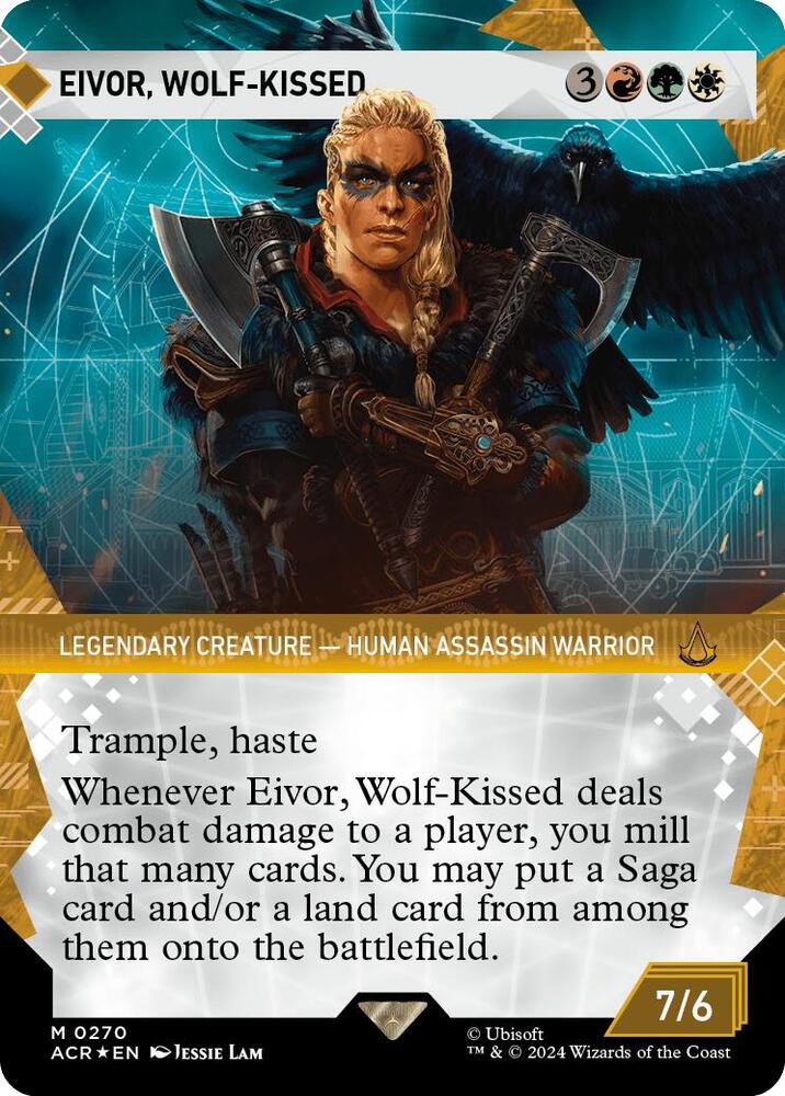 Eivor, Wolf-Kissed (Showcase) (Textured Foil) card image