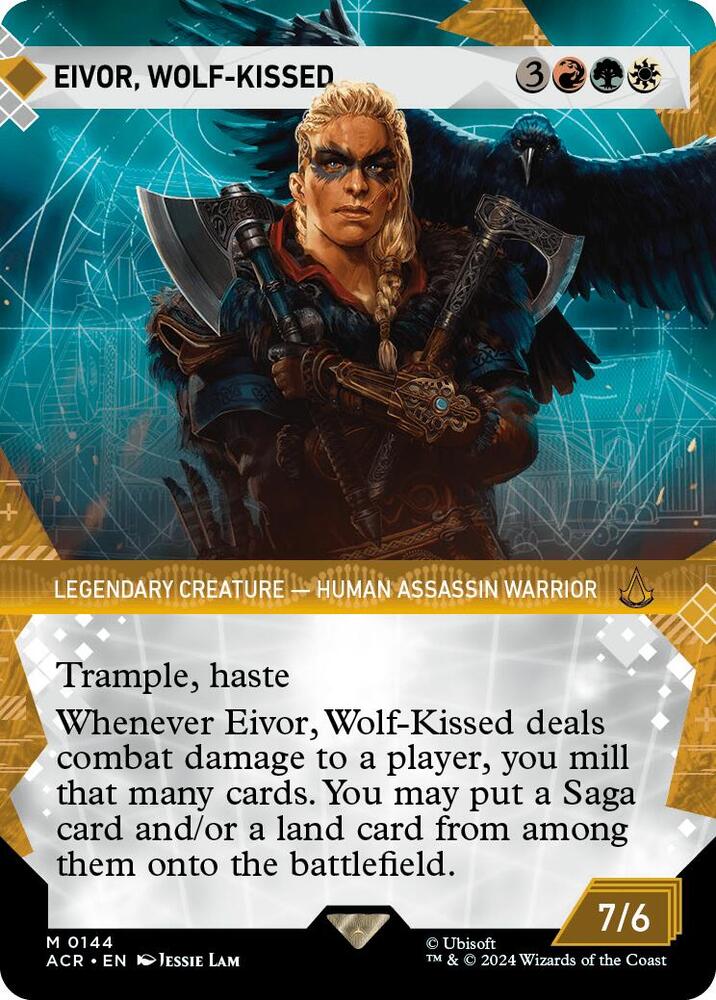 Eivor, Wolf-Kissed (Showcase) card image