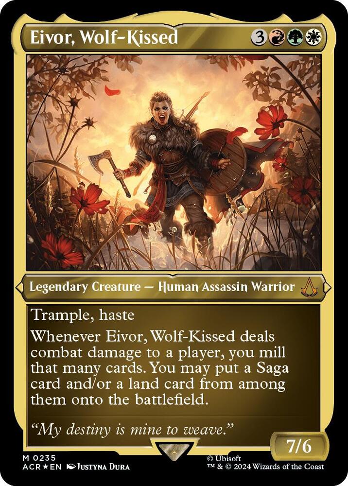 Eivor, Wolf-Kissed (Foil Etched) card image