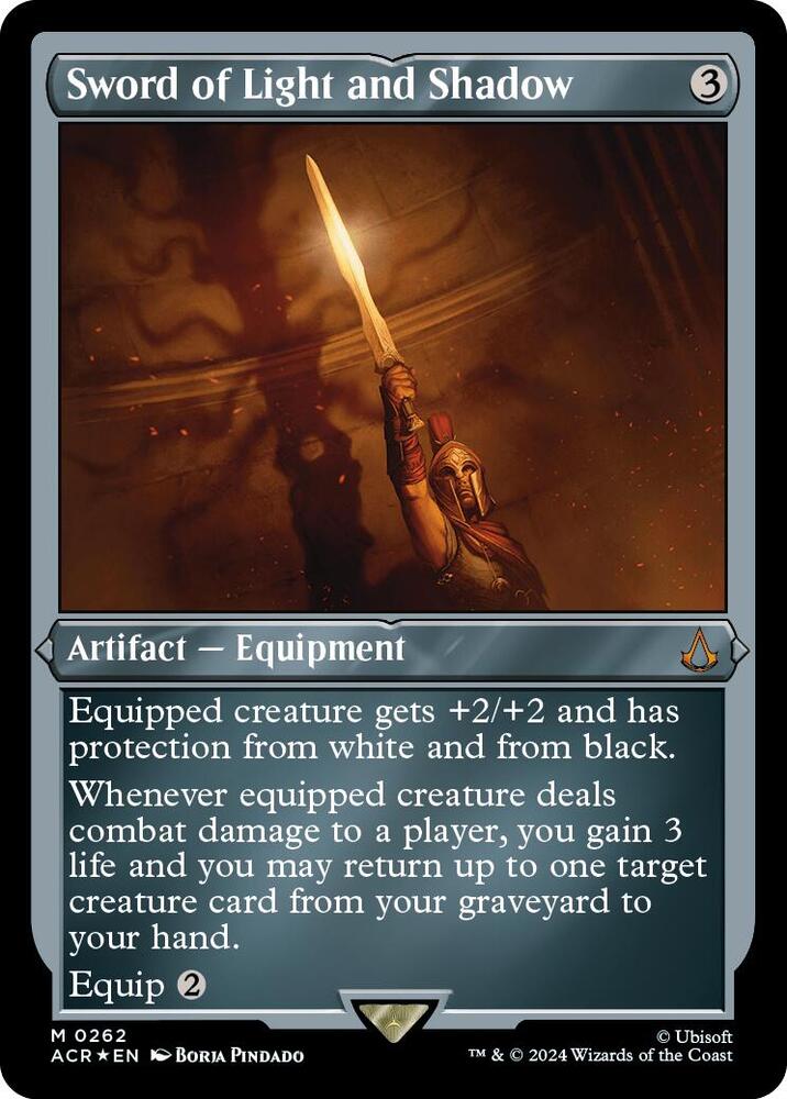 Sword of Light and Shadow (Foil Etched) card image