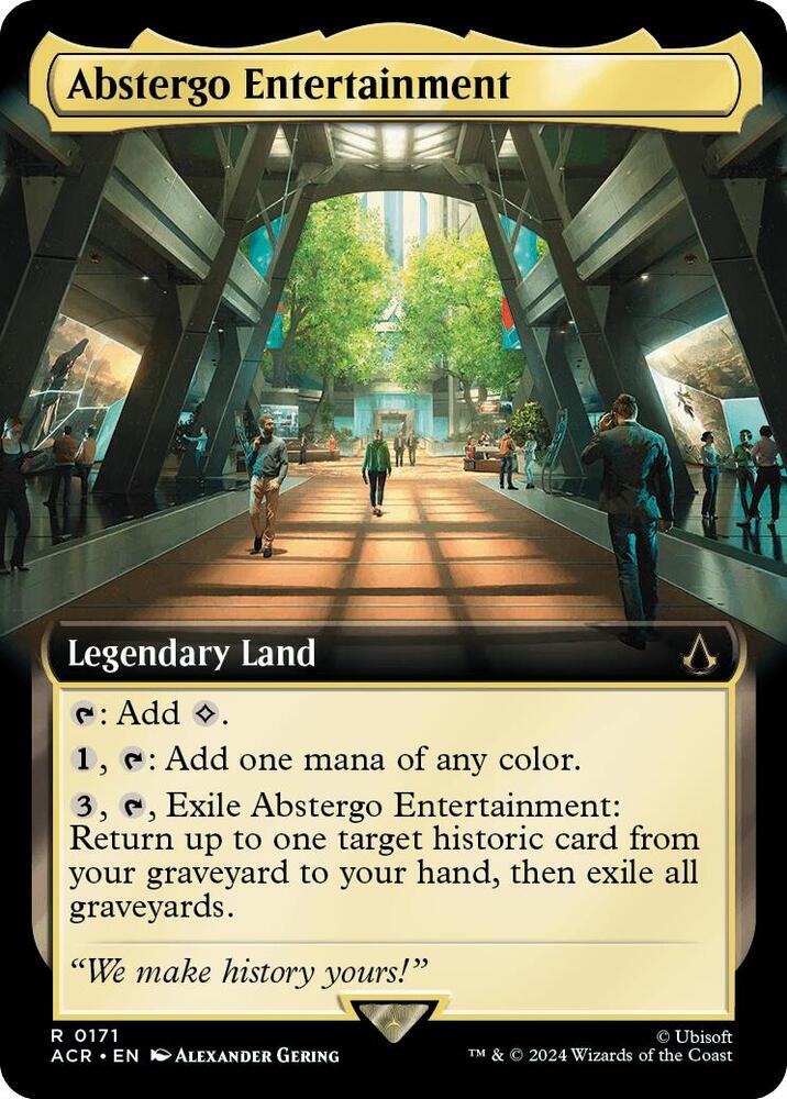 Abstergo Entertainment (Extended Art) card image