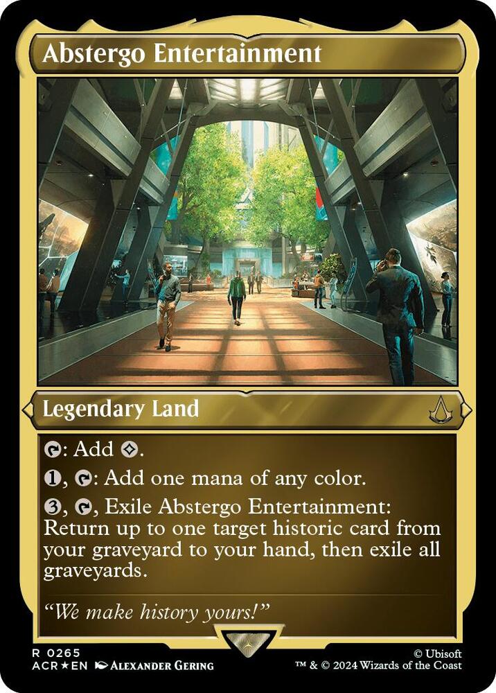 Abstergo Entertainment (Foil Etched) card image