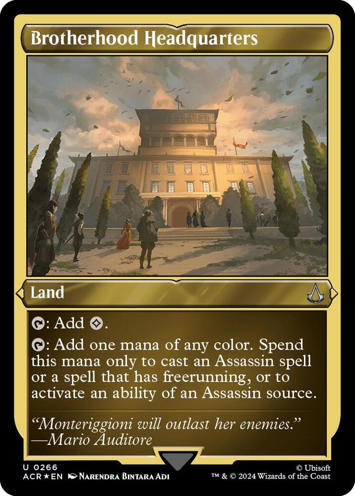 Brotherhood Headquarters (Foil Etched) card image