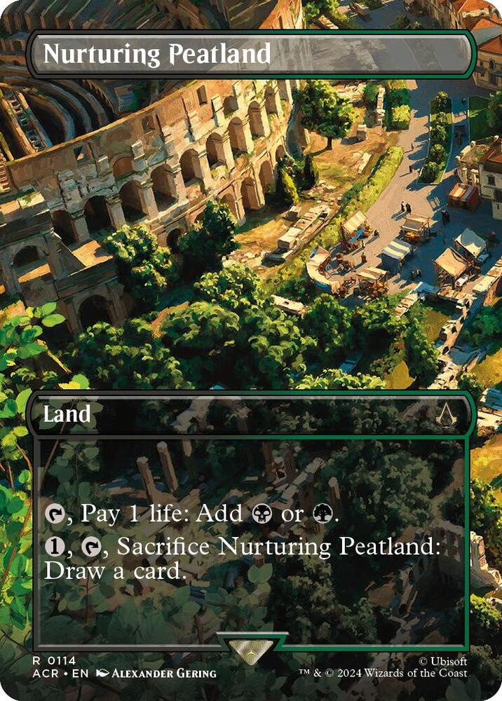 Nurturing Peatland (Borderless) card image