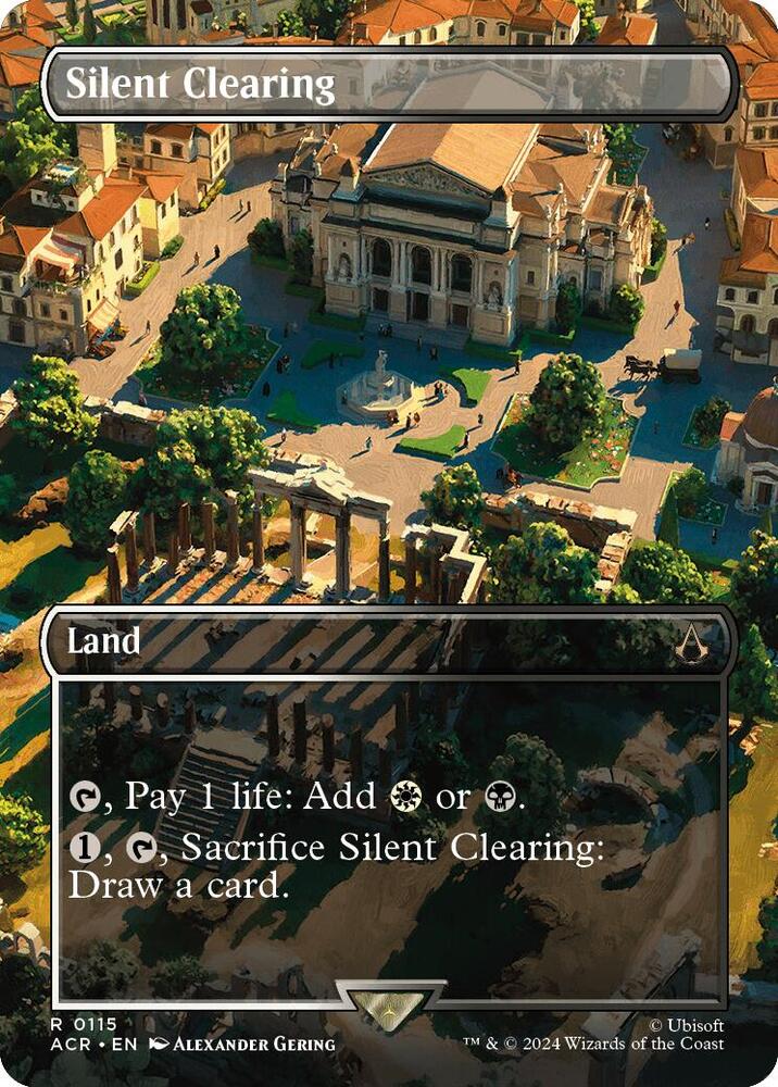 Silent Clearing (Borderless) card image