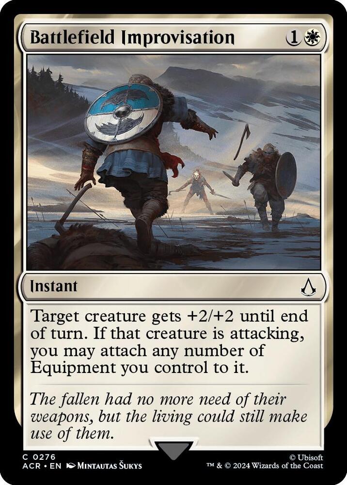 Battlefield Improvisation card image