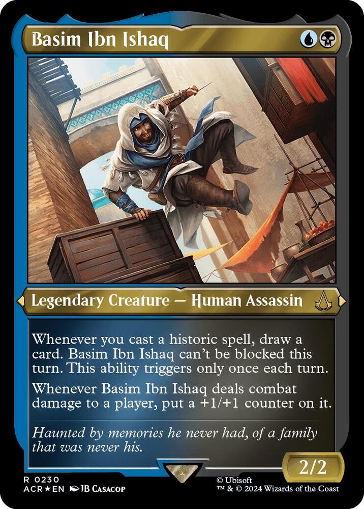 Basim Ibn Ishaq (Foil Etched) card image