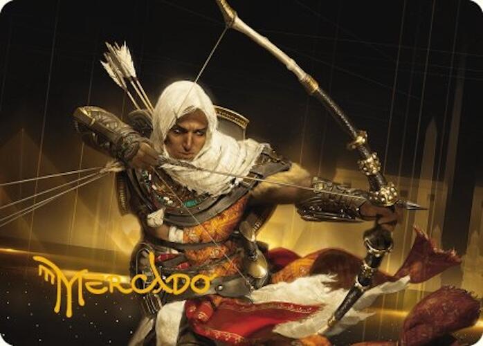 Bayek of Siwa Art Card (Gold-Stamped Signature) card image