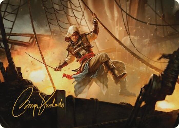 Edward Kenway Art Card (Gold-Stamped Signature) card image