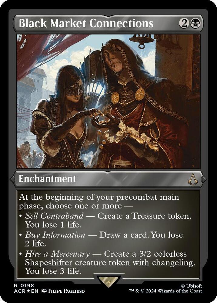 Black Market Connections (Foil Etched) card image