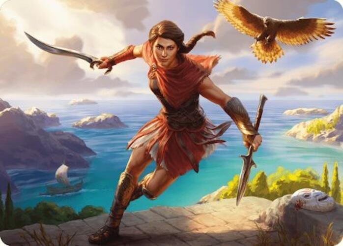 Kassandra, Eagle Bearer Art Card card image