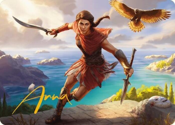Kassandra, Eagle Bearer Art Card (Gold-Stamped Signature) card image