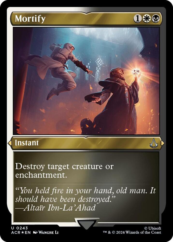 Mortify (Foil Etched) card image