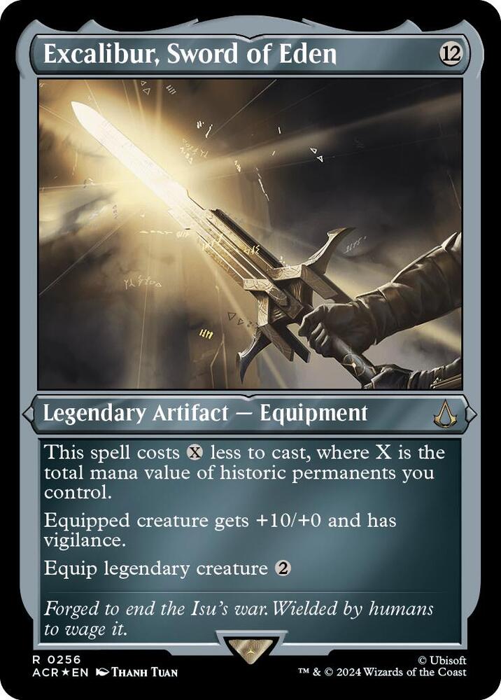 Excalibur, Sword of Eden (Foil Etched) card image