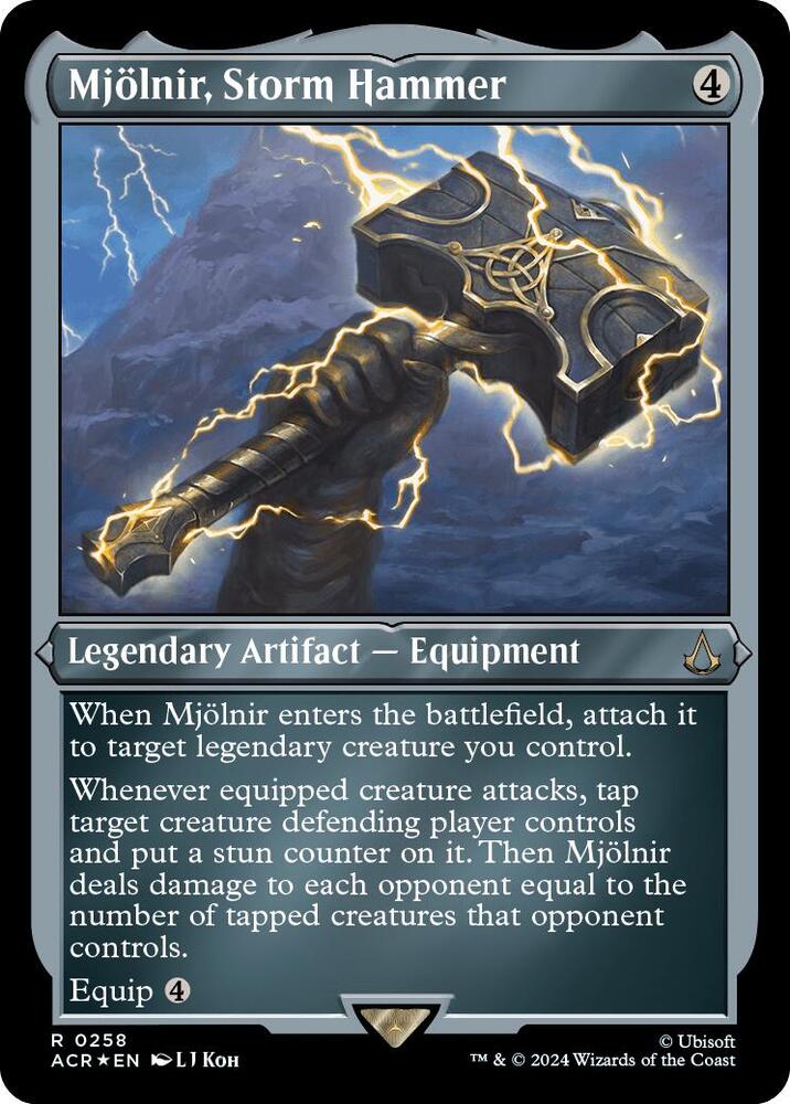 Mjolnir, Storm Hammer (Foil Etched) card image