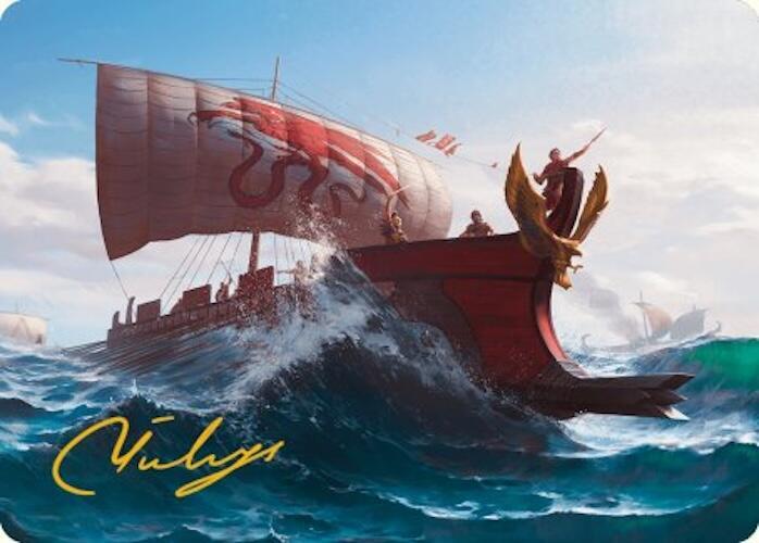Adrestia Art Card (Gold-Stamped Signature) card image
