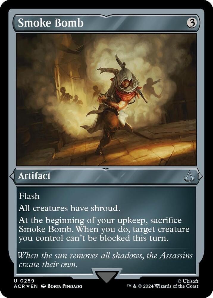 Smoke Bomb (Foil Etched) card image