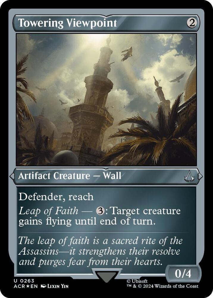 Towering Viewpoint (Foil Etched) card image