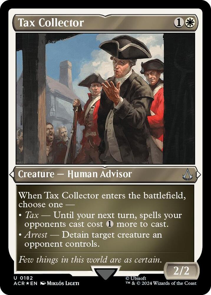 Tax Collector (Foil Etched) card image