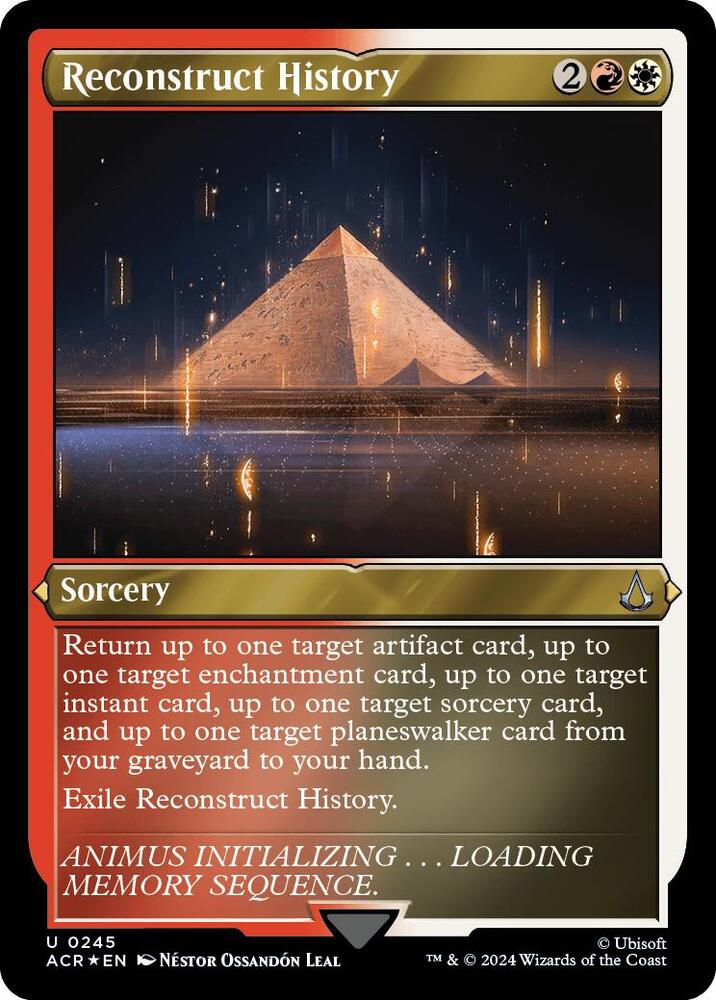 Reconstruct History (Foil Etched) card image