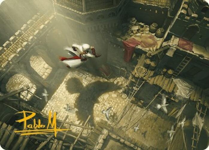 Rooftop Bypass Art Card (Gold-Stamped Signature) card image