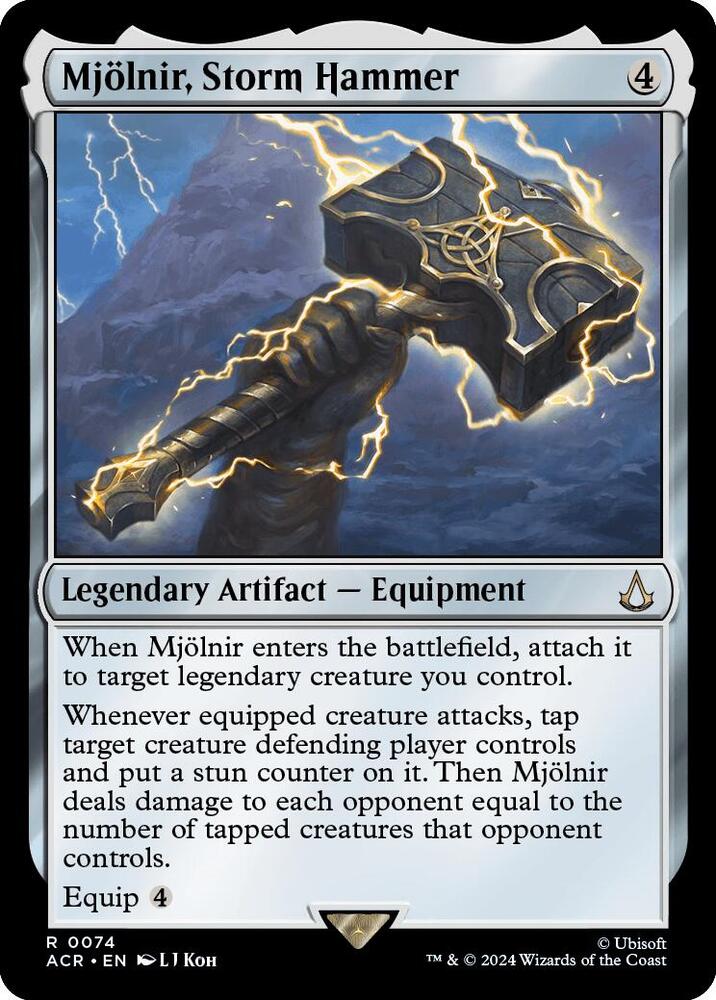 Mjolnir, Storm Hammer card image