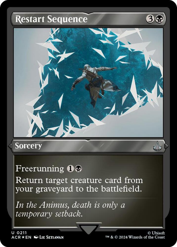 Restart Sequence (Foil Etched) card image