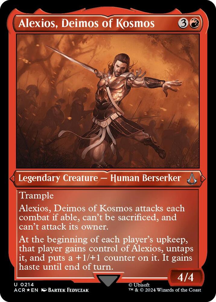 Alexios, Deimos of Kosmos (Foil Etched) card image