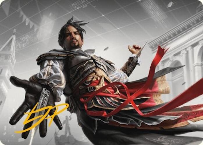 Ezio Auditore da Firenze Art Card (Gold-Stamped Signature) card image