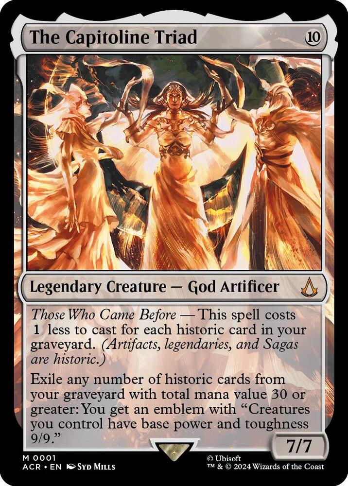 The Capitoline Triad card image