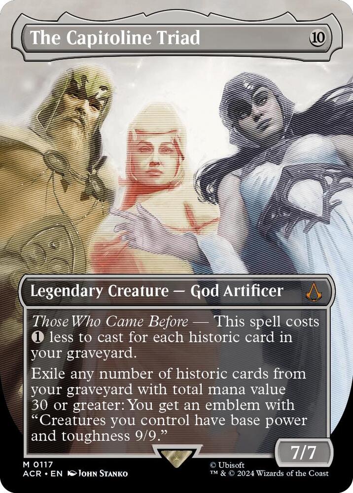 The Capitoline Triad (Borderless) card image