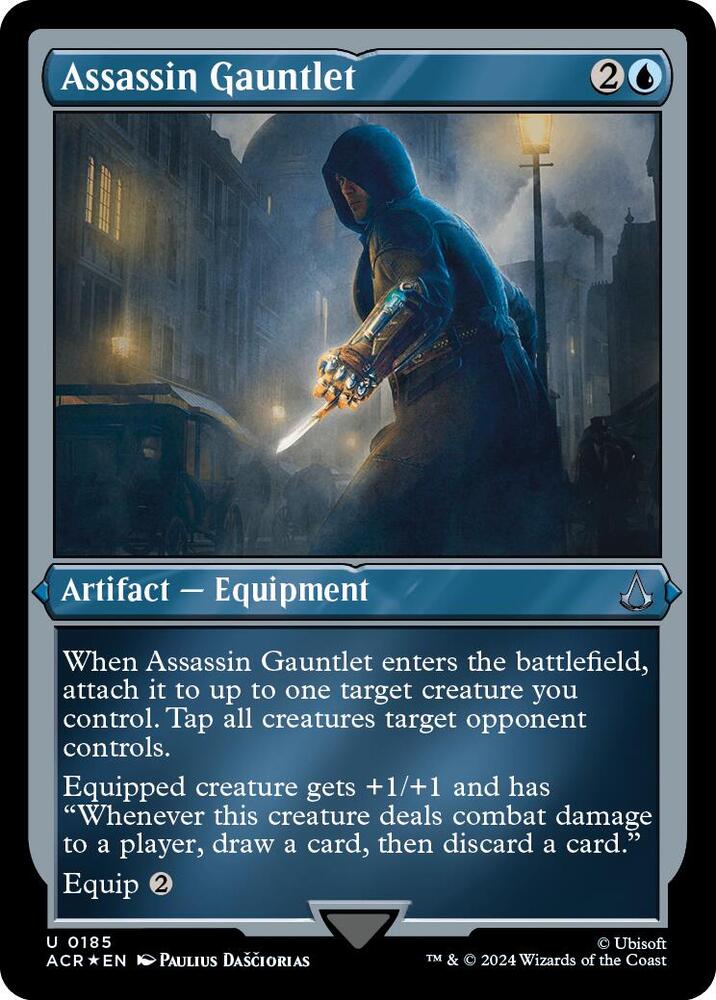 Assassin Gauntlet (Foil Etched) card image