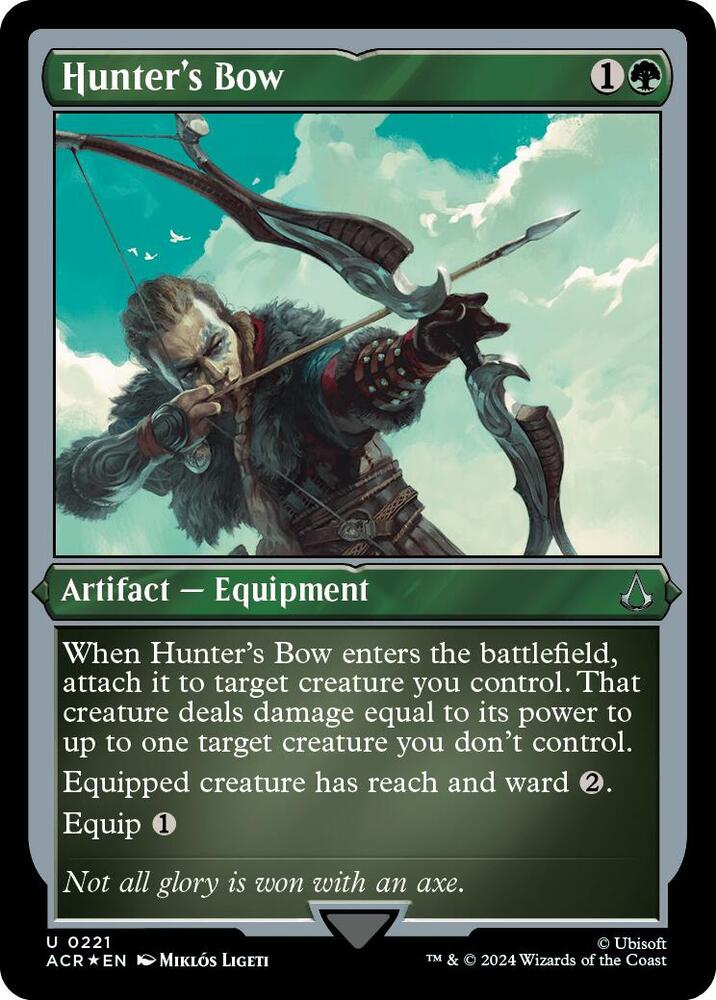 Hunter's Bow (Foil Etched) card image