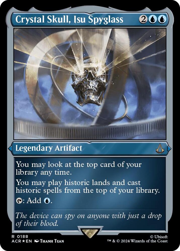 Crystal Skull, Isu Spyglass (Foil Etched) card image