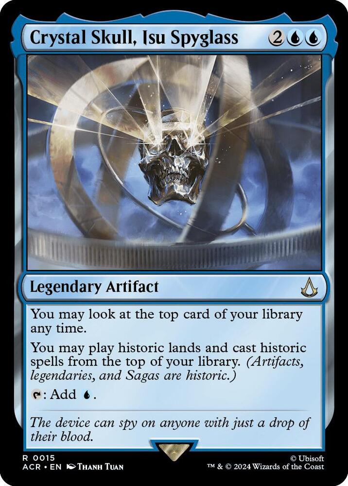 Crystal Skull, Isu Spyglass card image