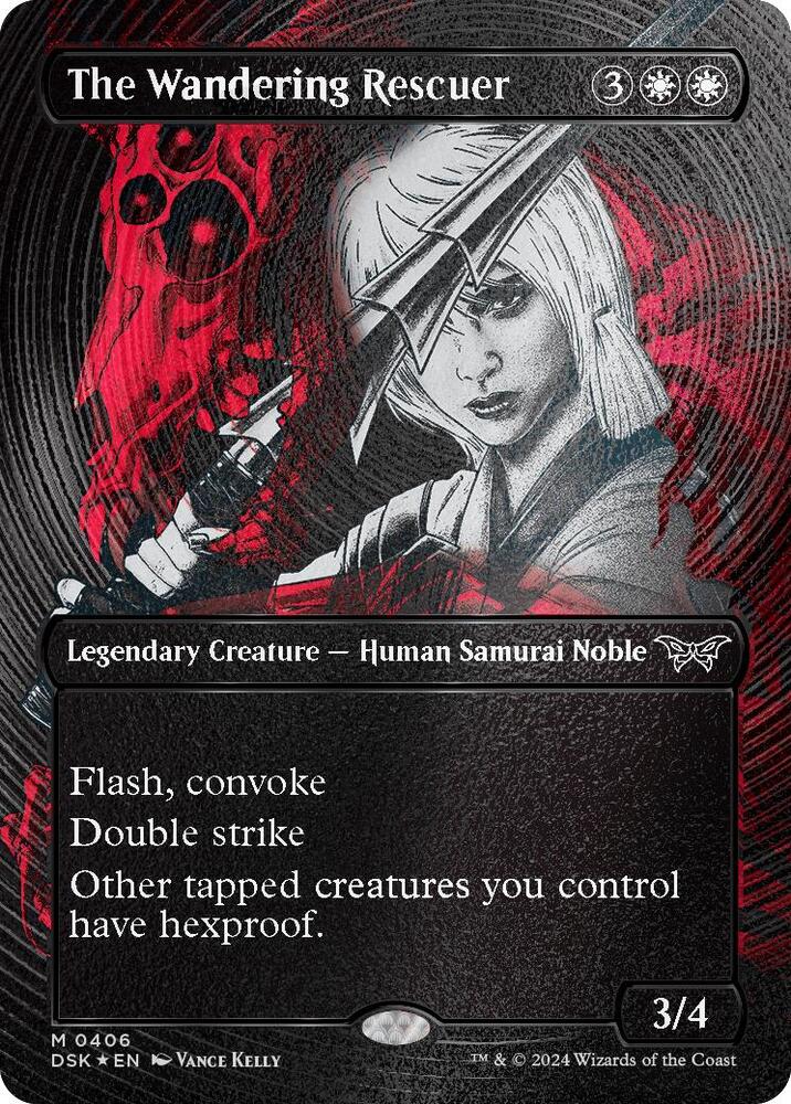 The Wandering Rescuer (Showcase) (Textured Foil) card image