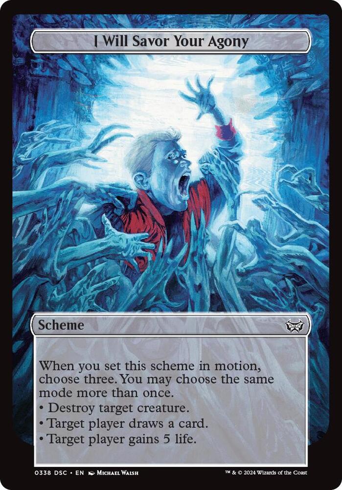I Will Savor Your Agony (Full Art) card image