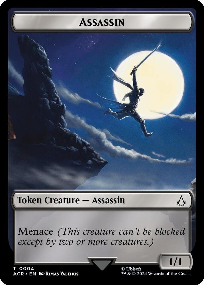 Assassin // Shapeshifter Double-Sided Token card image