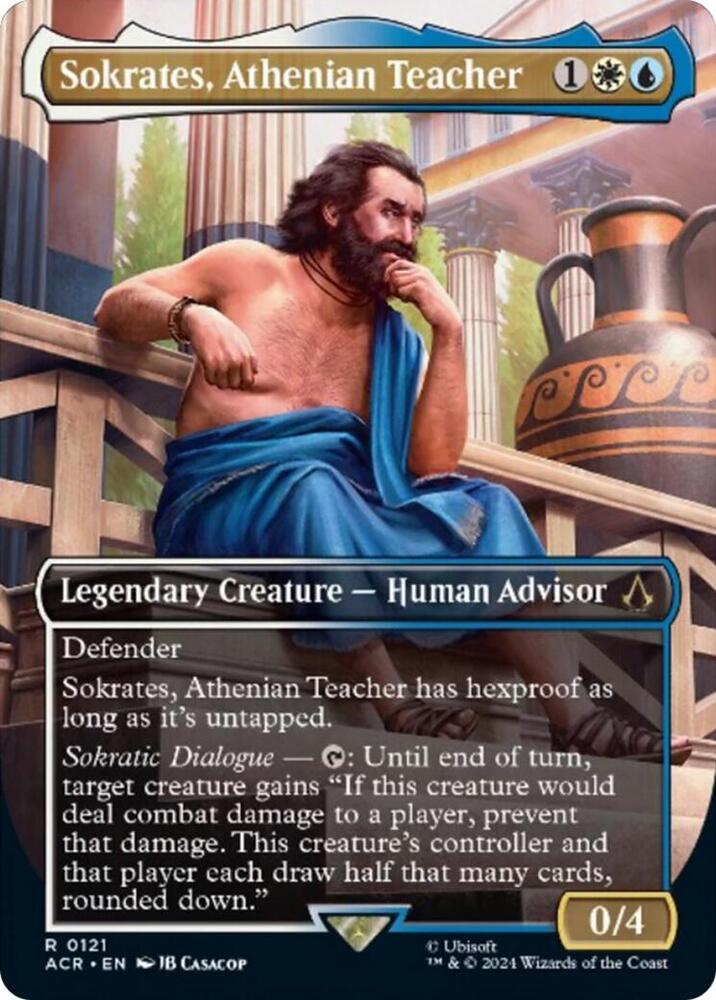 Sokrates, Athenian Teacher (Borderless) card image
