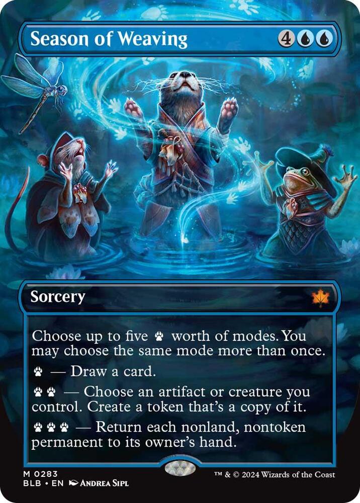 Season of Weaving (Borderless) card image