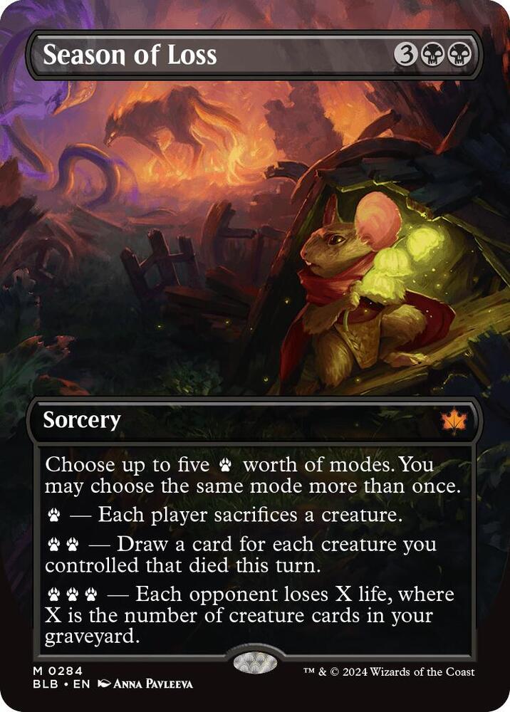 Season of Loss (Borderless) card image