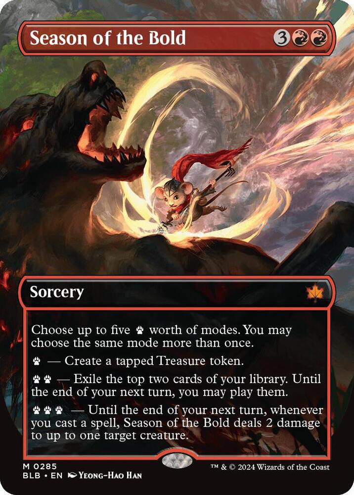 Season of the Bold (Borderless) card image