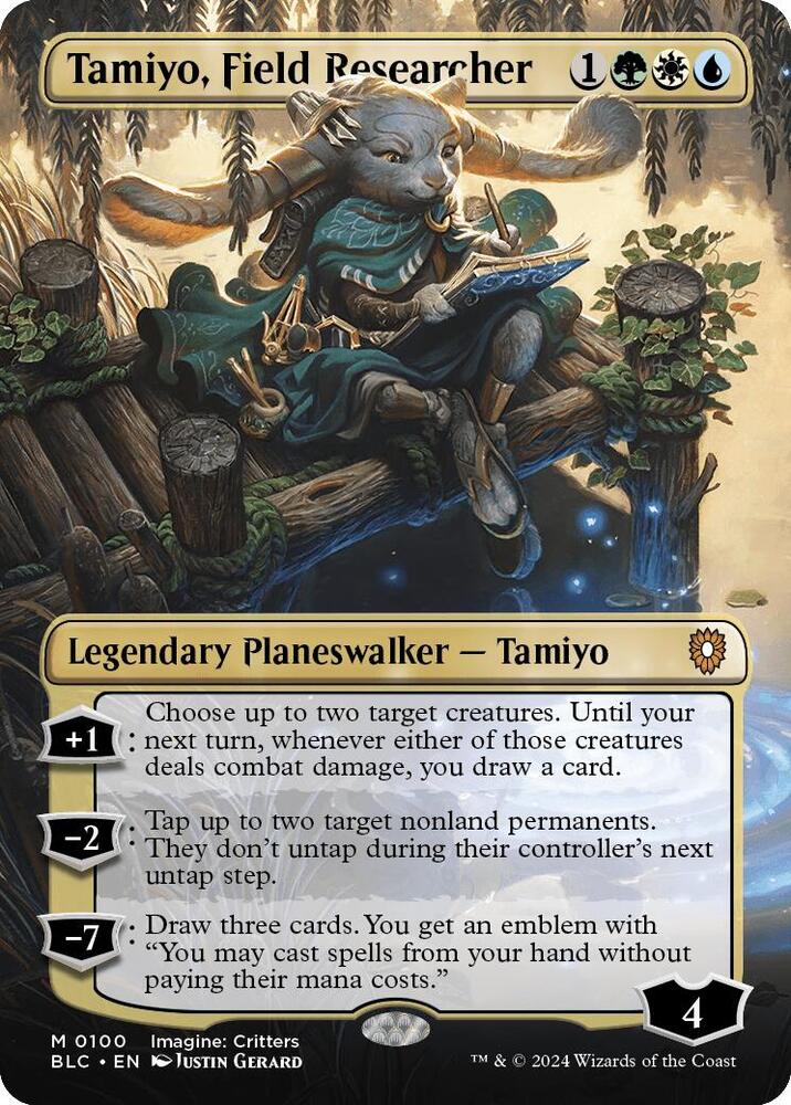 Tamiyo, Field Researcher (Borderless) card image